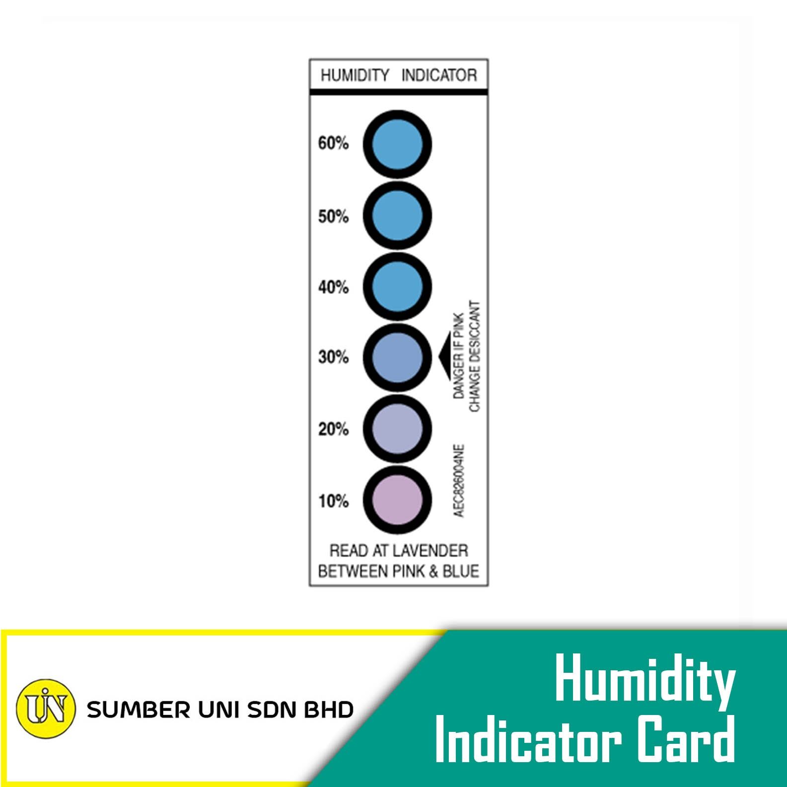 Humidity Indicator Card (HIC) | Sumber Uni Sdn Bhd